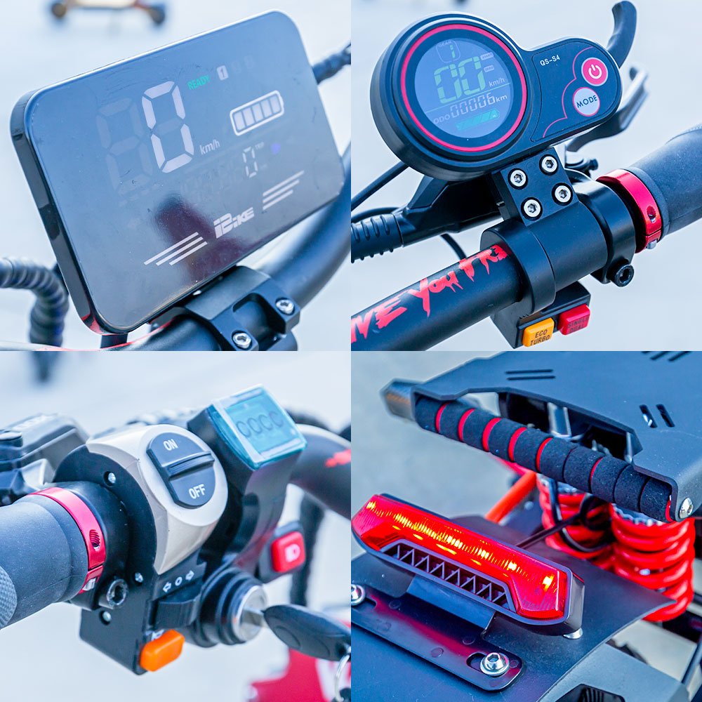 Wholesale Europe Warehouse 10000W 8000W 14 Inch 72V High Speed All Terrain Electric Scooter Fast Trotinette Electrique