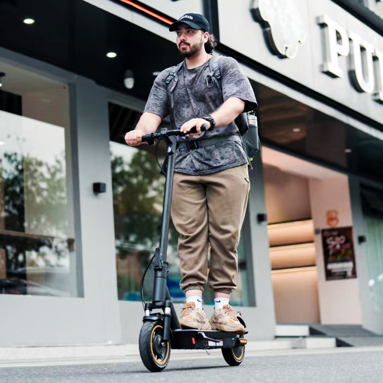 2024 HEZZO 10Inch 36V 500W Adult Electric Scooter 15.6Ah 35kmh Foldable Escooter HS-G30 Xiomi Electric Kick Scooter EU US Stock