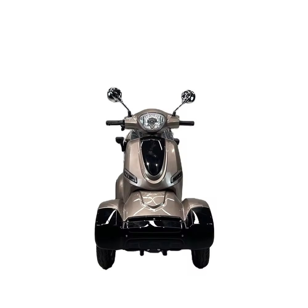 classic 1000 watt 60V 4 wheel four wheels four-wheel two seat 2 person electric scooter for adult