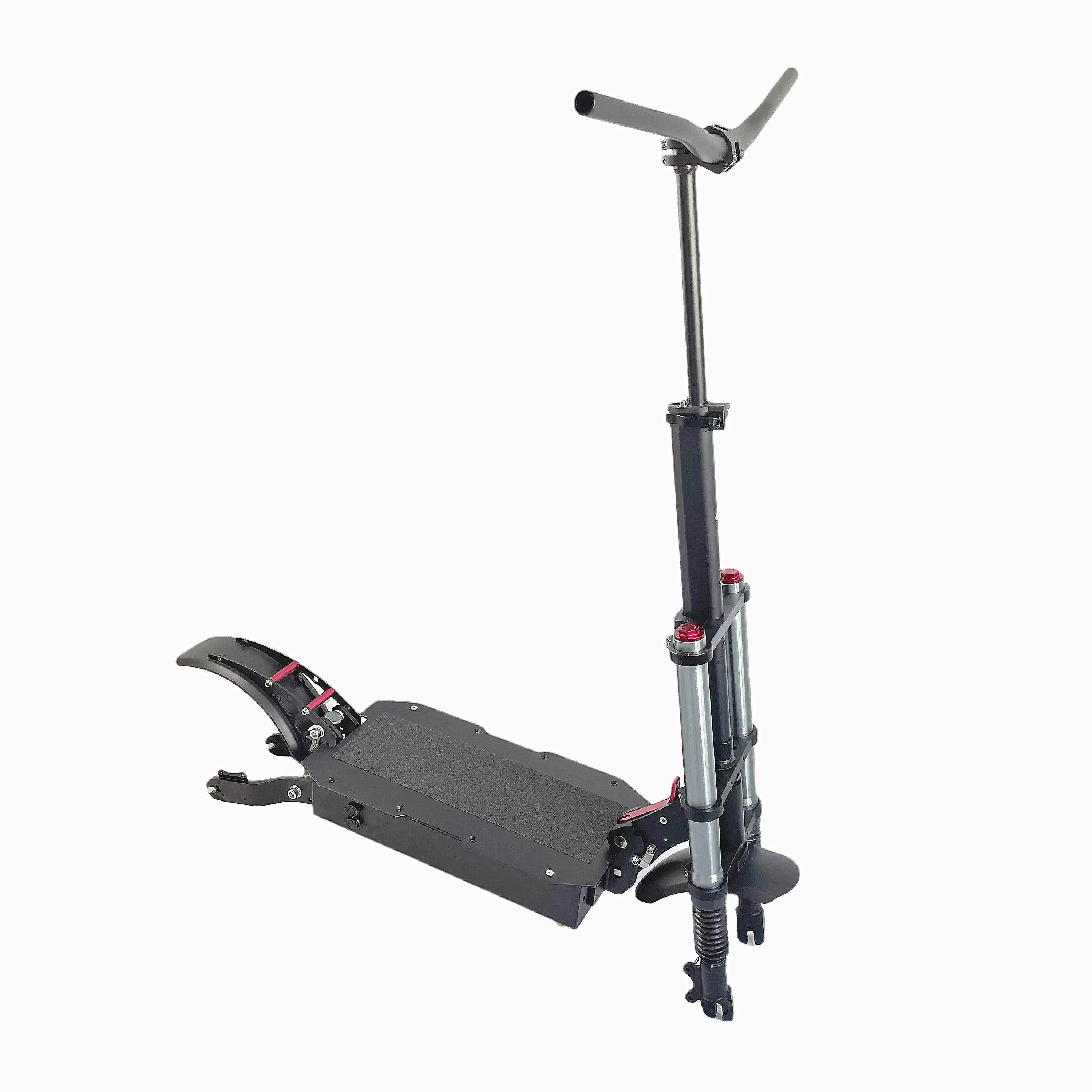 Easy folding frame for 10inch 11inch escooter 135/150mm Fork Electric Scooter Frame Easy to Install