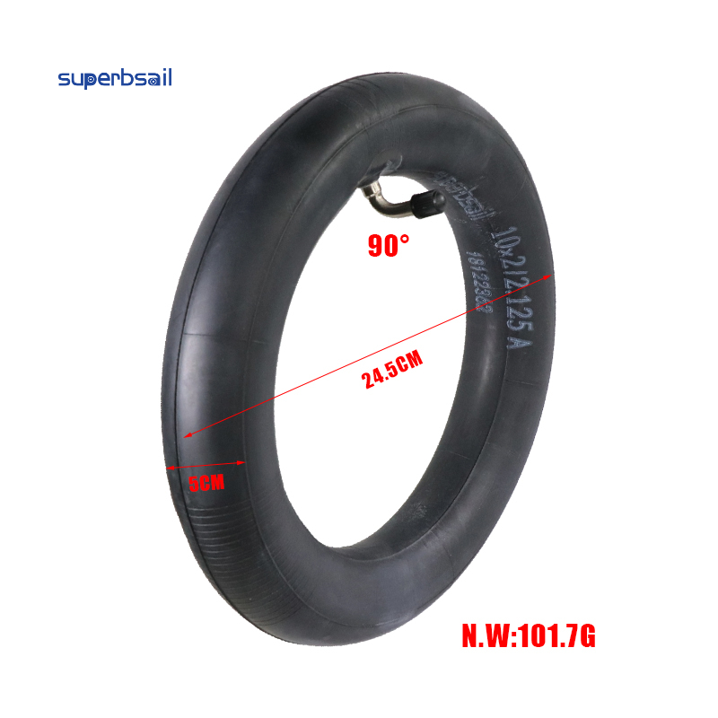 EU 10 Inch Electric Scooter Tire Inner Tube 10X2.125 Thickened Rubber Tyres Durable E-Scooter Replacement Inner Tyre Accessories