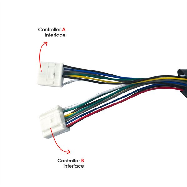 Yunli Controller 60V 28A 9 mosfet electric scooter motorcycle controller set with LH-100 finger throttle for repair replacement