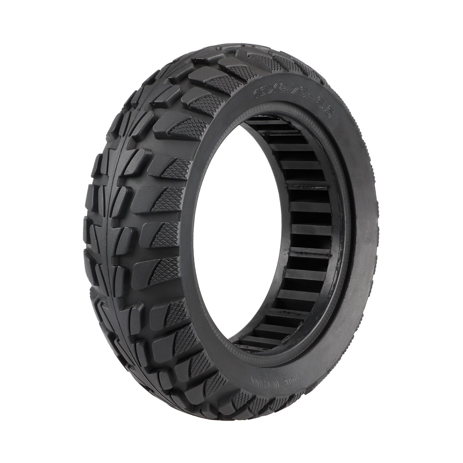 New Image EU warehouse Stock 10*2.75 Honeycomb solid tyre for KUGOO G Booster and G2 pro/Haerlags H6/Evercross Electric Scooter