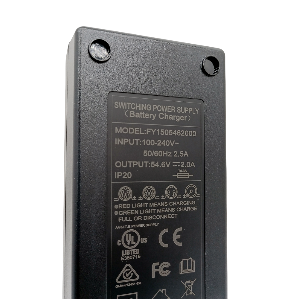 Original 54.6V 2.0A Charger for Joyor S5 S8 S10 S Series 48V Electric Scooter Battery Charger Spare Parts