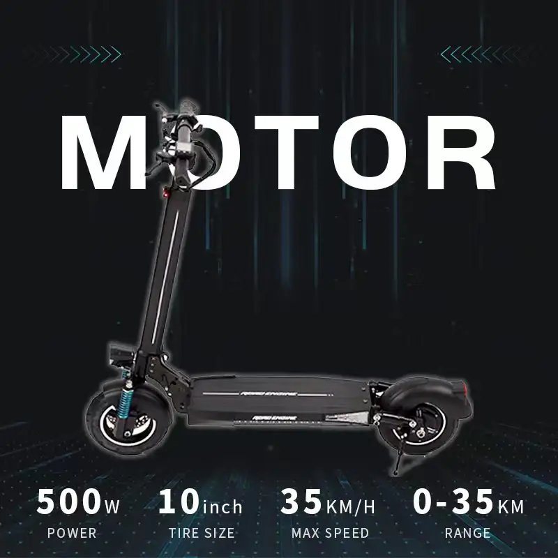 Hot Sale For Adult Two Wheels Long Range High Stand High Speed Luggage Foldable Electric Scooter