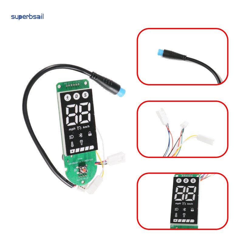 Scooter Bluetooth Dashboard For Xiaomi 4 Pro Circuit Board Original Bluetooth Board LED Panel Dashboard Display Upgrade Parts