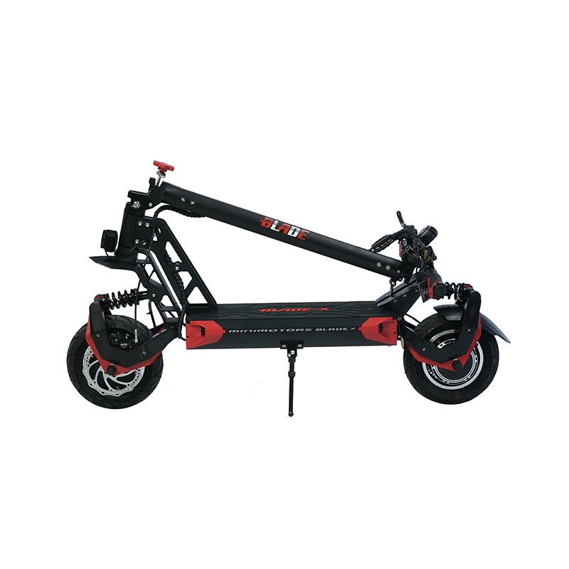Teverun New Version BLADE X 60V 2400W 24Ah powerful Folding ecooter Hydraulic disc dual motor electric scooter