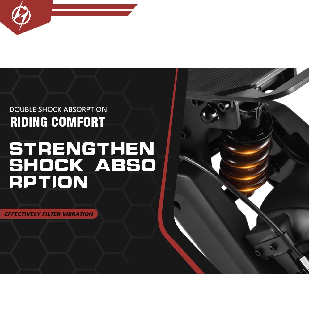 Adult Necessary Electric Scooters 75kmh 60V/ 3600w Fat Tire Electric Scooter With Removable Battery