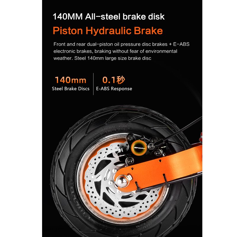 Powerful adult electric scooter dual drive 3200w can off-road climbing outdoor riding new design scooter with seat