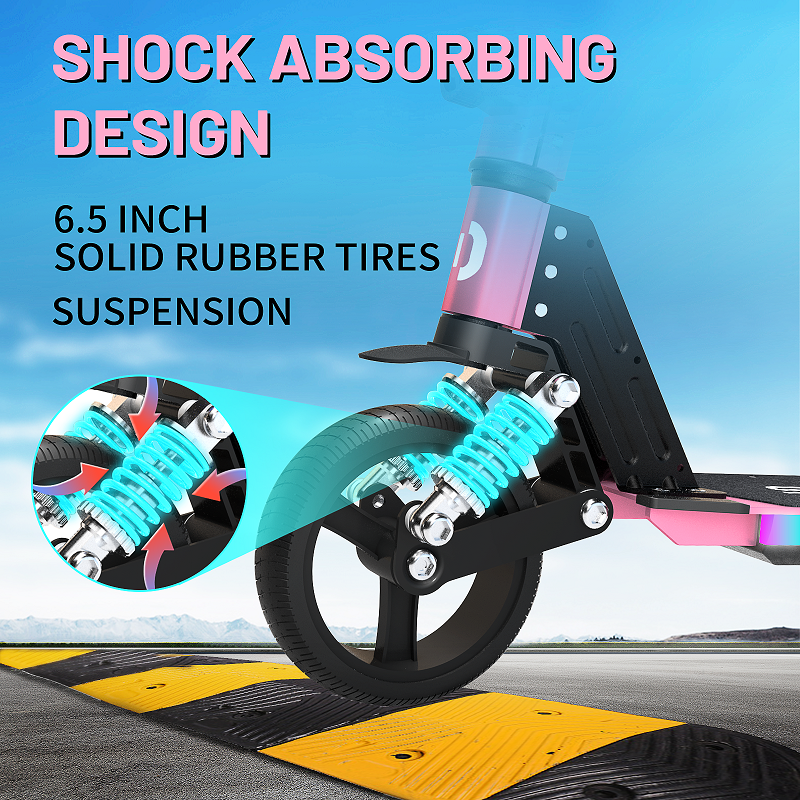 Wholesale 130W Children Electric Scooter Kids Two Wheels Electric Brake Scooter For Kid
