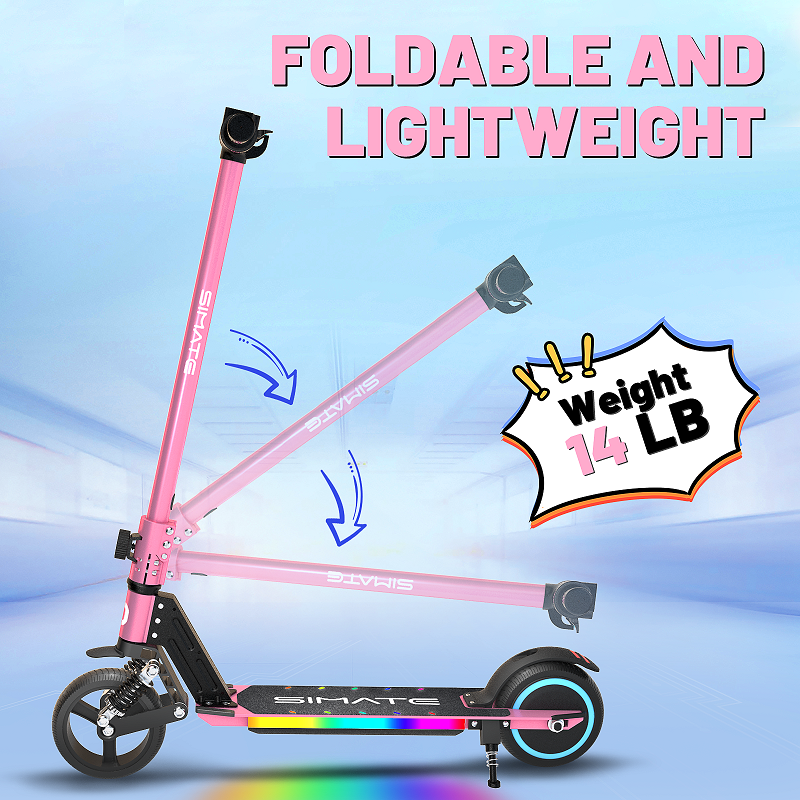 Wholesale 130W Children Electric Scooter Kids Two Wheels Electric Brake Scooter For Kid