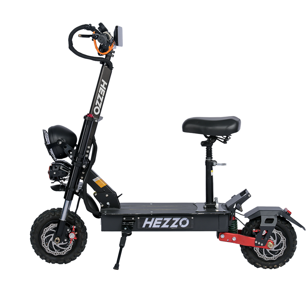 High speed best quality 11inch fat tire strong power off road kick electric scooter 6000W 5600w 60v 45ah with seat for adult