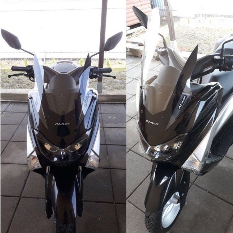 Motorcycle Front Windshield Accessories Parts For scooter Nmax155 Nmax NMAXL125 16-18