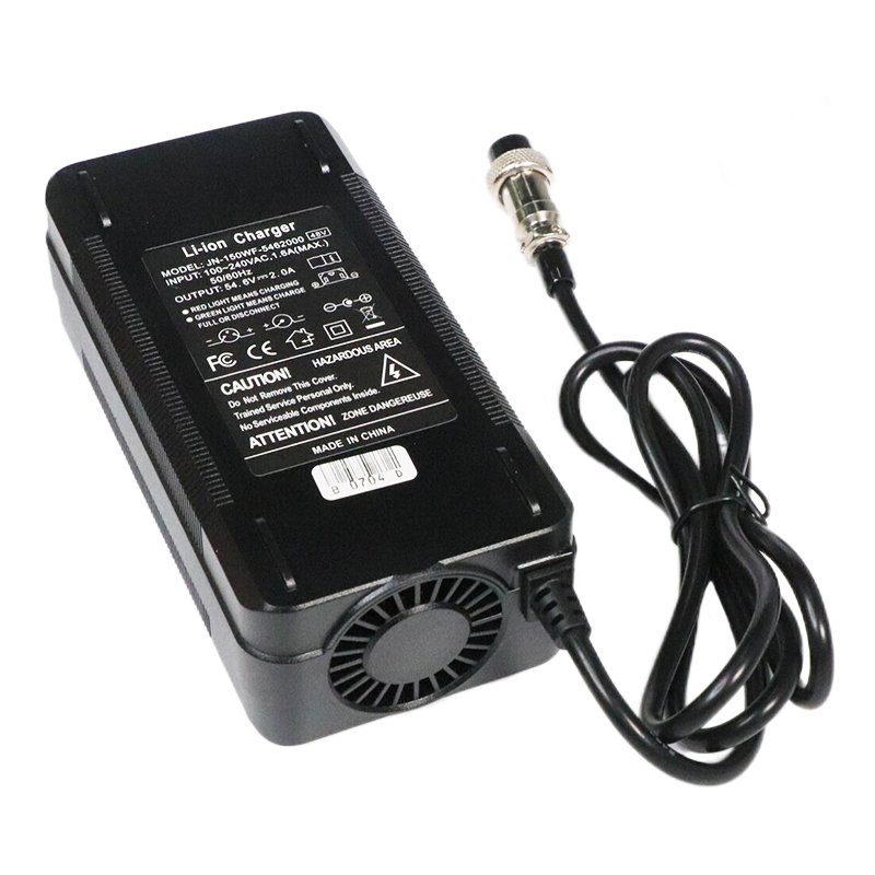 New Image 54.6V2A Charger For Kugoo M4 M4 Pro C1 X1 Electric Scooter Charger Adapter Charger GX Plug (1+3-) Scooter Parts