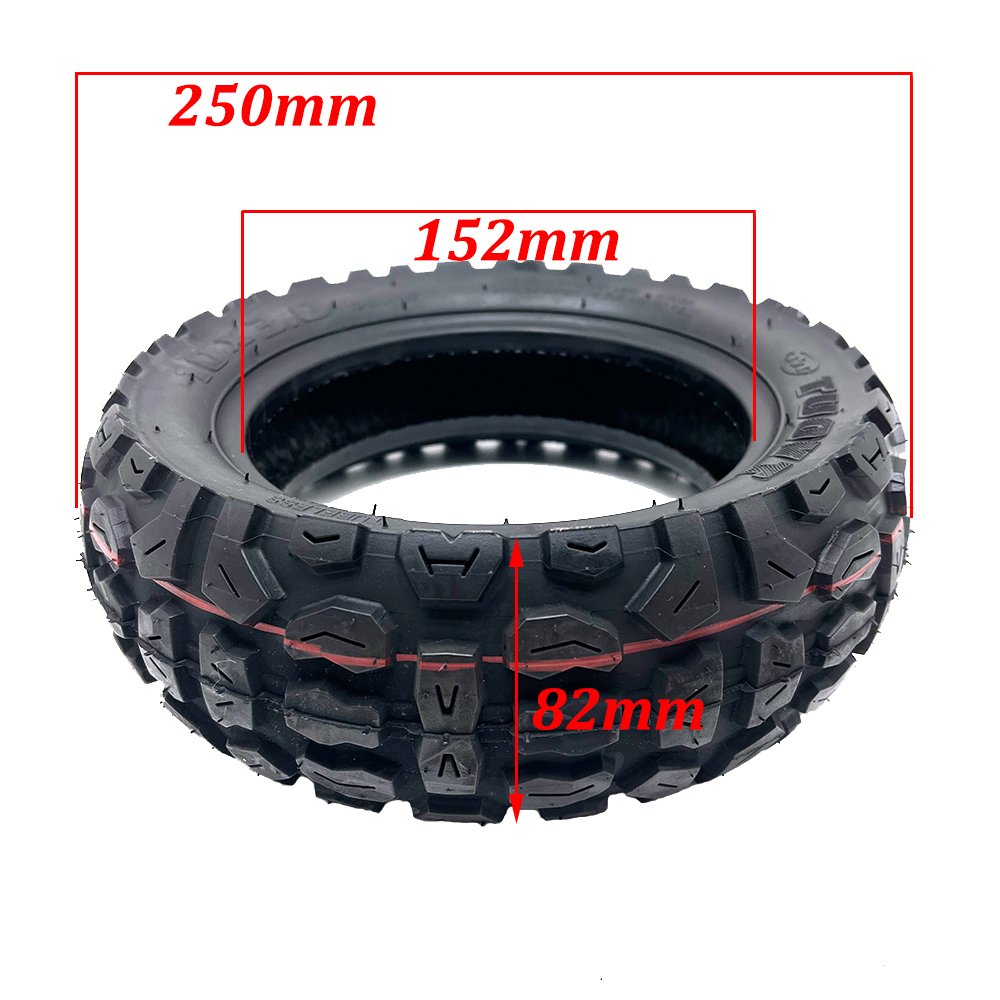 10 Inch 10x3.0 Tubeless Tire for Electric Scooter Parts 10X3.00-6 Off-Road Wear-Resistant Vacuum Tyre