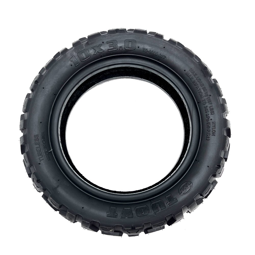 10 Inch 10x3.0 Tubeless Tire for Electric Scooter Parts 10X3.00-6 Off-Road Wear-Resistant Vacuum Tyre