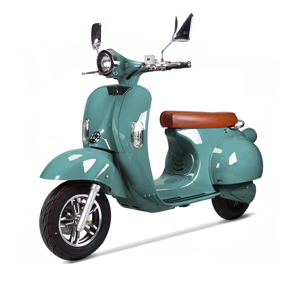 Euro Best Seller 2000W EEC Certificate Electric Scooter Adults Powerful Moped Lithium Battery 30ah Capacity 50km 60km Max
