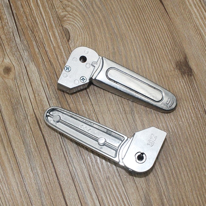 Aluminum Folding Rear Pedals Passenger Footrests and Pegs Motorcycle Body Systems with Comfortable Footpeg Pedal