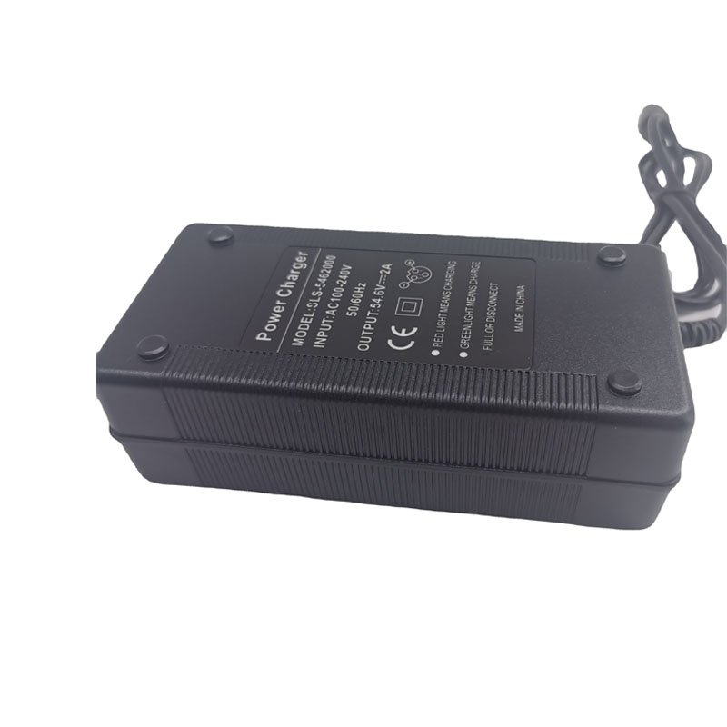Power Charger Fast Charging Adapter DC 54.6V 2A Battery Charger For 10 Inch Kugoo M4 Electric Scooter