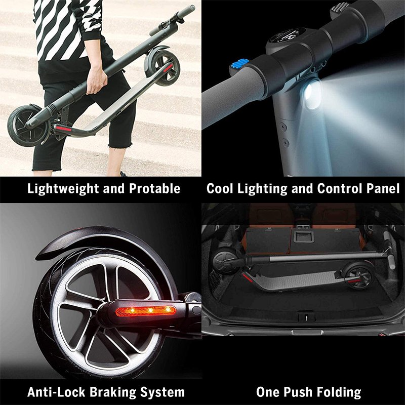 2024 hot sale china factory cheap price folding e-smart scooter electric City Coco electric scooters adult double battery