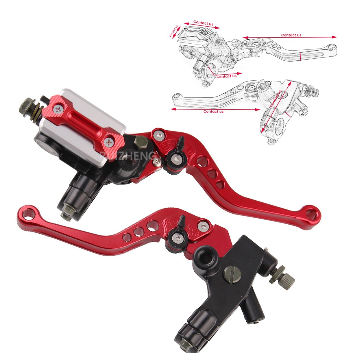 Universal Fit Motorcycle Modification Handbrake CNC Parts Universal Motorcycle Clutch Brake Lever With Trusted by Rider