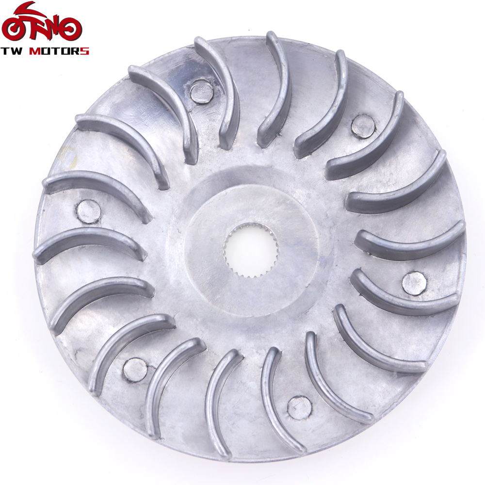 Motorcycle Parts Engine Assembly Front Drive Clutch Variator Pulley Drive Face Assy For HJ100 HJ100T-2/3/7 100cc