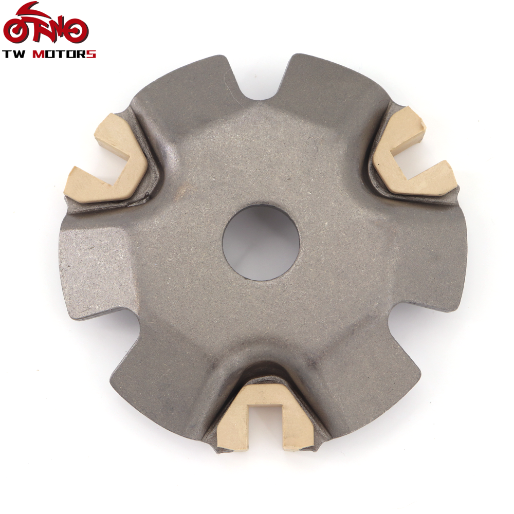 Motorcycle Parts Engine Assembly Front Drive Clutch Variator Pulley Drive Face Assy For HJ100 HJ100T-2/3/7 100cc