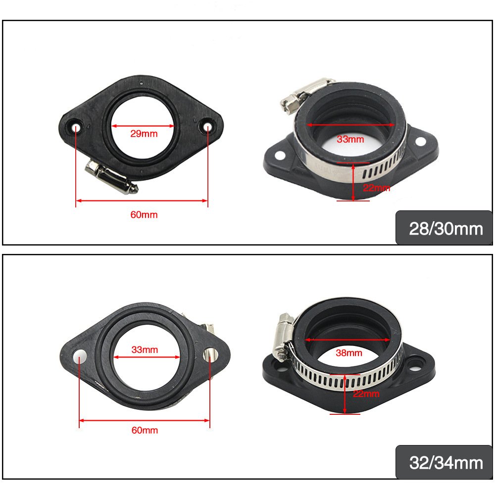 Motorcycle fuel system racing carburetor inlet pipe comp Carburetor interface