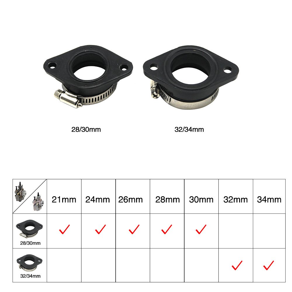Motorcycle fuel system racing carburetor inlet pipe comp Carburetor interface
