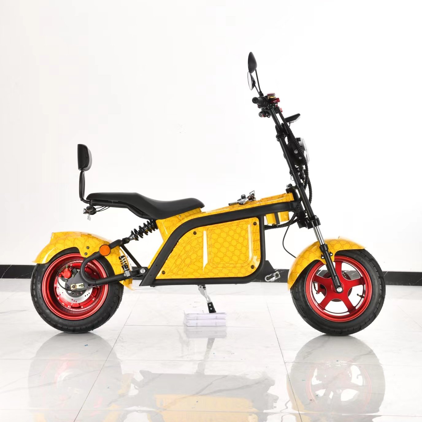 Eec And Coc Approved Hulk Extra Europe Warehouse Fat Tire Scoote 2022 New Citycoco 3000W Electric Scooters With Off Road Tires
