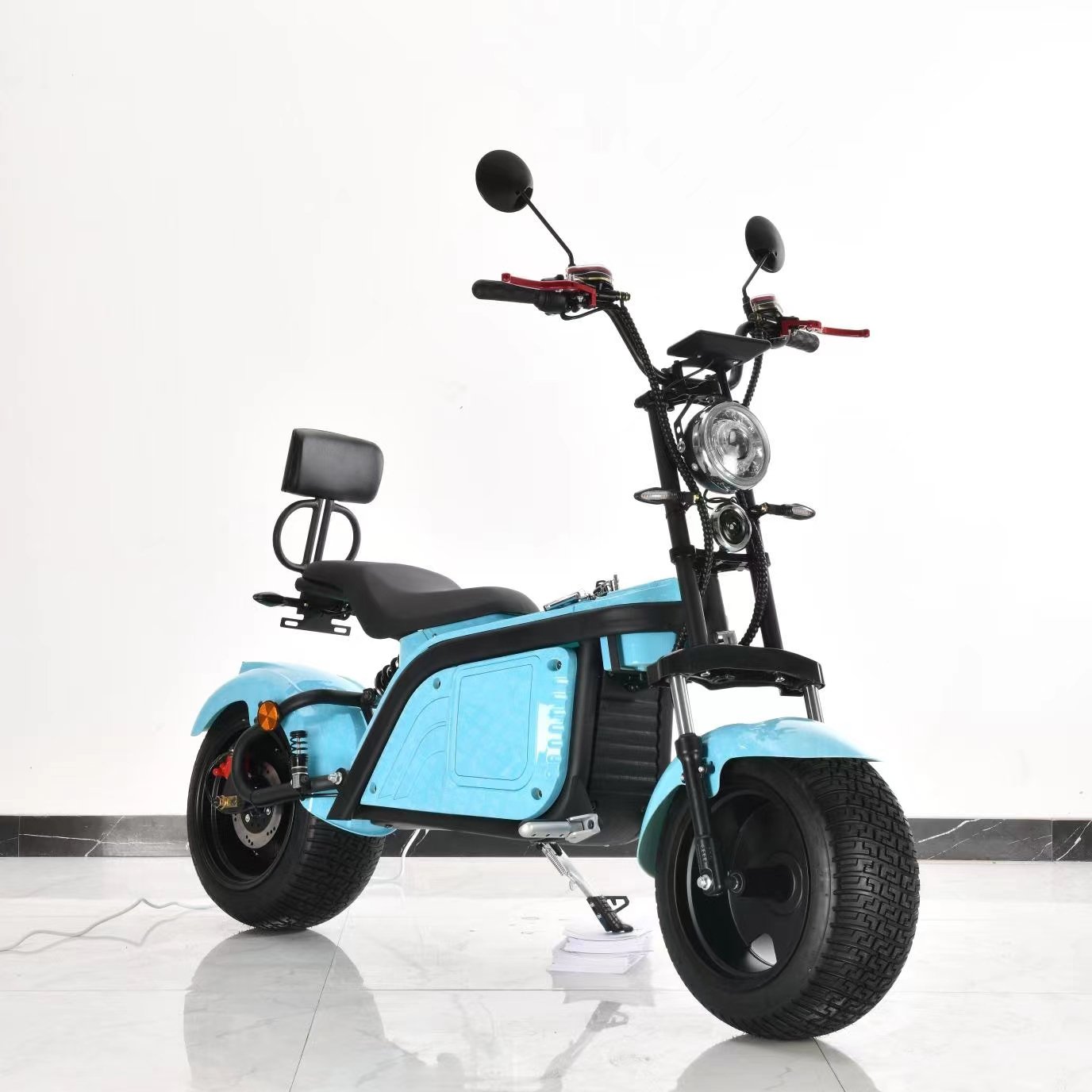 Eec And Coc Approved Hulk Extra Europe Warehouse Fat Tire Scoote 2022 New Citycoco 3000W Electric Scooters With Off Road Tires