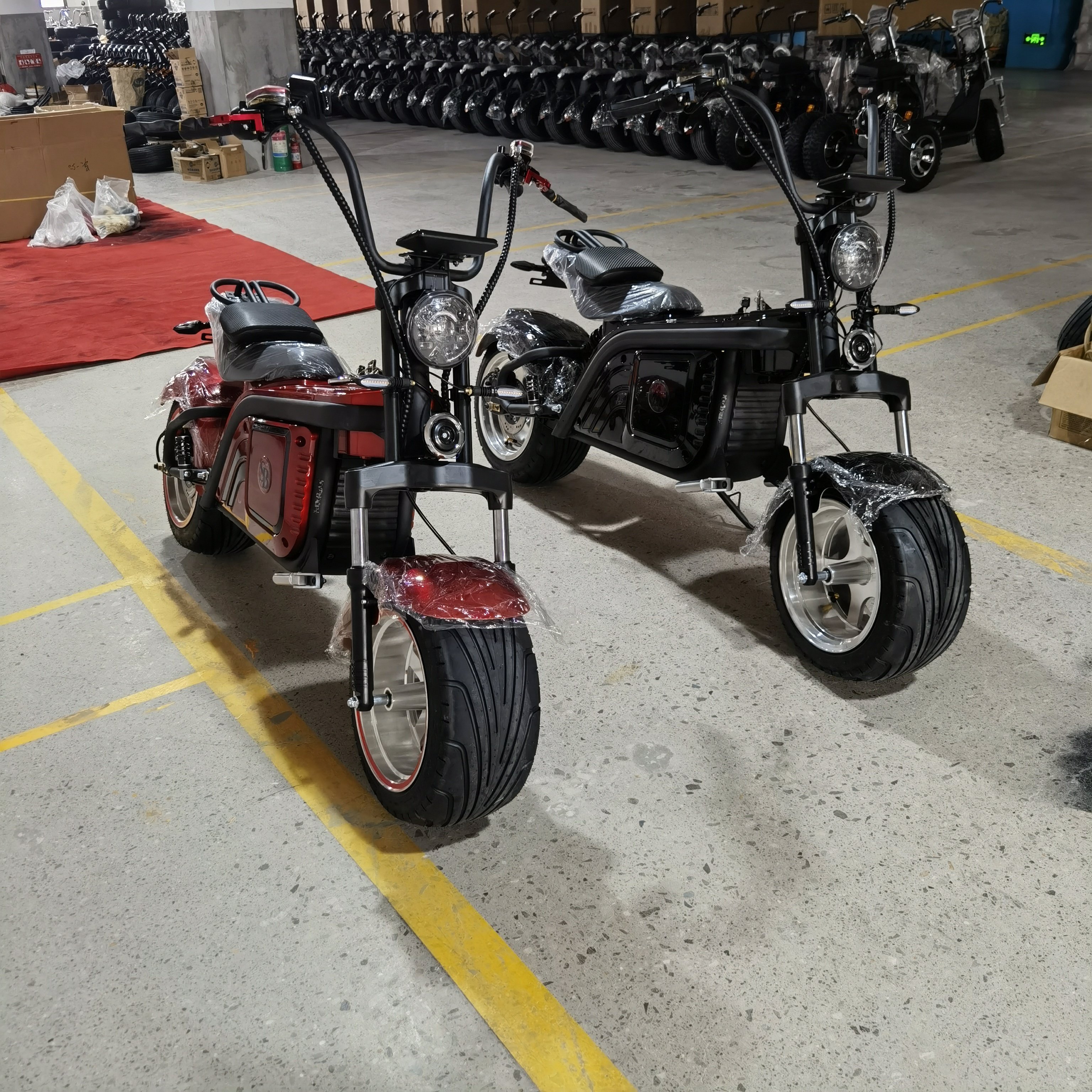 Eec And Coc Approved Hulk Extra Europe Warehouse Fat Tire Scoote 2022 New Citycoco 3000W Electric Scooters With Off Road Tires