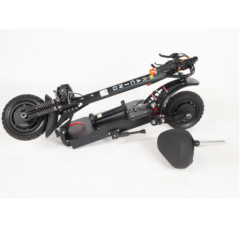 Adult Factory Direct Selling 10 Inch Double Drive Skateboard Electric Scooter with Seat