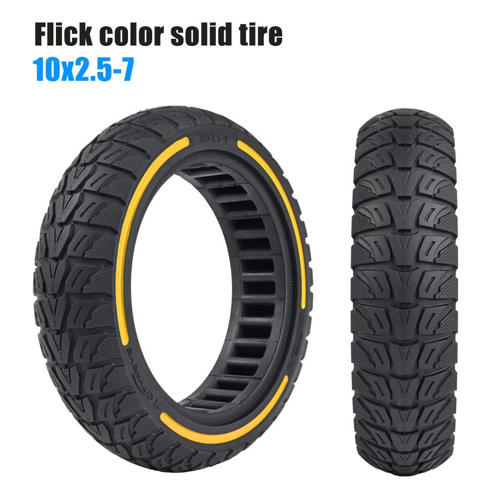 Scooter 10 Inch 10x2.5 Solid Tyre for Cityneye 4/4Pro Electric Scooter Inner Honeycomb Solid Tire Scooter 10*2 5-7 Tires