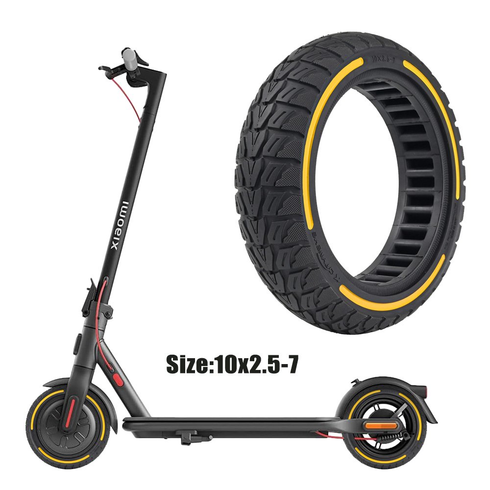 Scooter 10 Inch 10x2.5 Solid Tyre for Cityneye 4/4Pro Electric Scooter Inner Honeycomb Solid Tire Scooter 10*2 5-7 Tires