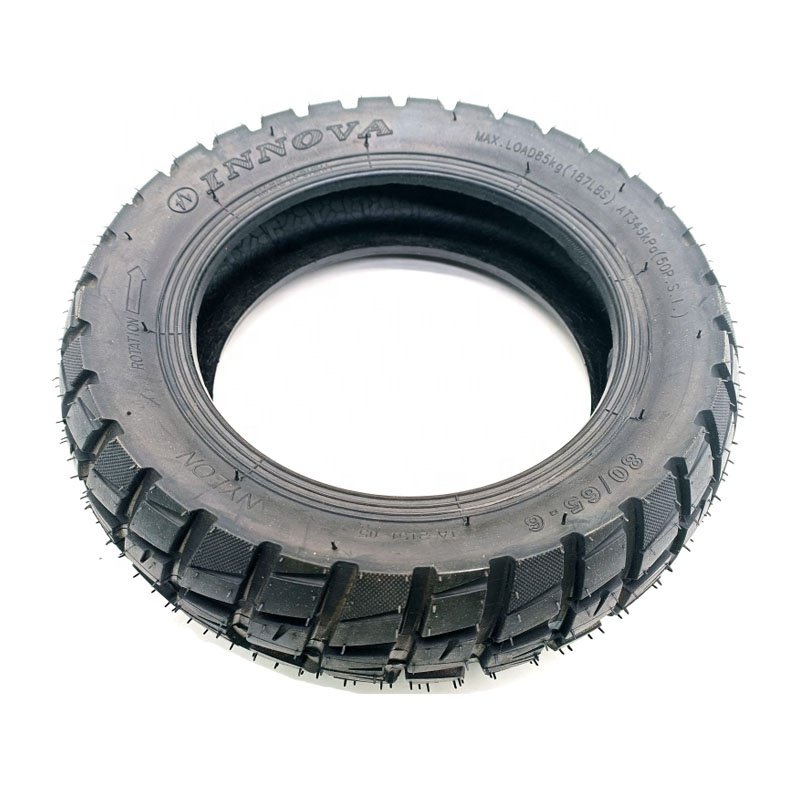 10 Inch Off Road Rubber Tire Innova 80/65-6 Outer Tyre For Kugoo Zero Scooter Accessories And Parts