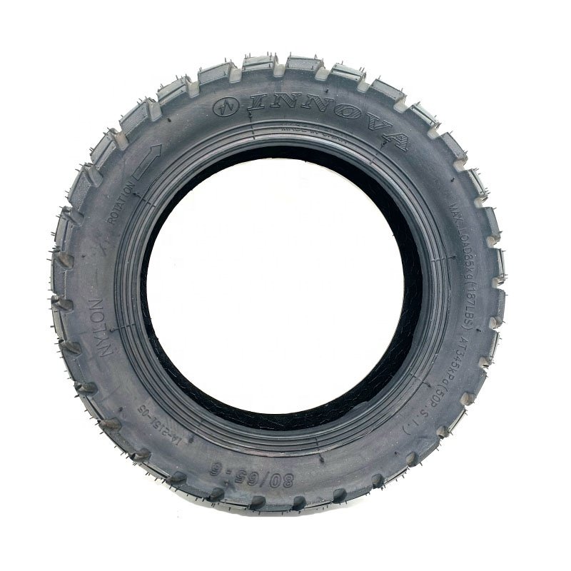 10 Inch Off Road Rubber Tire Innova 80/65-6 Outer Tyre For Kugoo Zero Scooter Accessories And Parts
