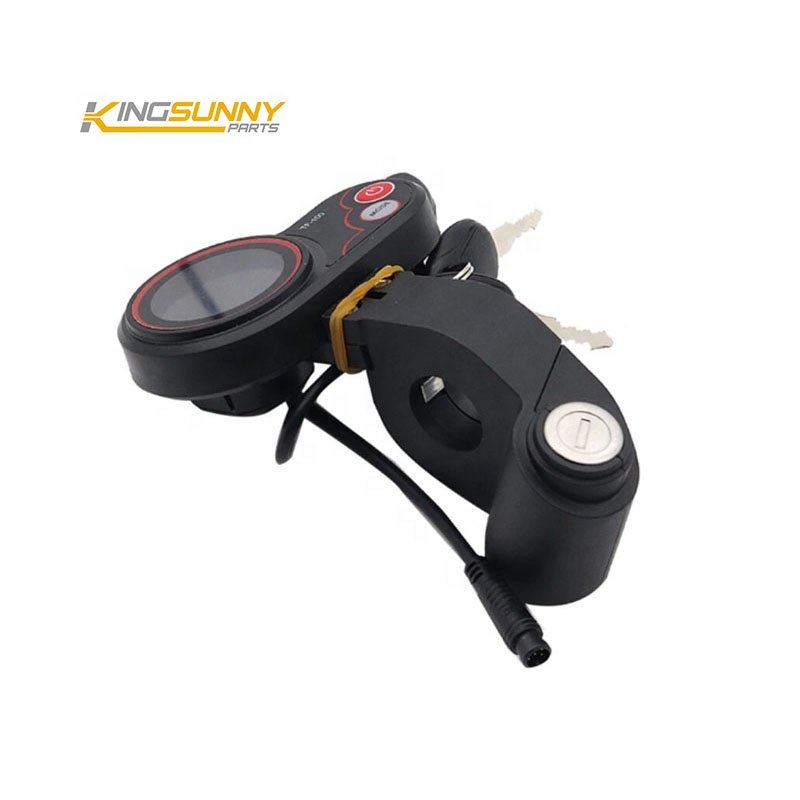 New TF-100 LCD Display Throttle Meter Dashboard 6PIN Switch With Electric Door Lock Key For KUGOO M4 Electric Scooter parts
