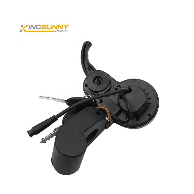 New TF-100 LCD Display Throttle Meter Dashboard 6PIN Switch With Electric Door Lock Key For KUGOO M4 Electric Scooter parts