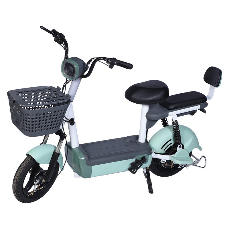 New two-wheeled small electric scooter for men and women battery lead-acid tram ultra-long life outdoor battery car