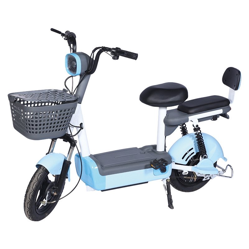New two-wheeled small electric scooter for men and women battery lead-acid tram ultra-long life outdoor battery car
