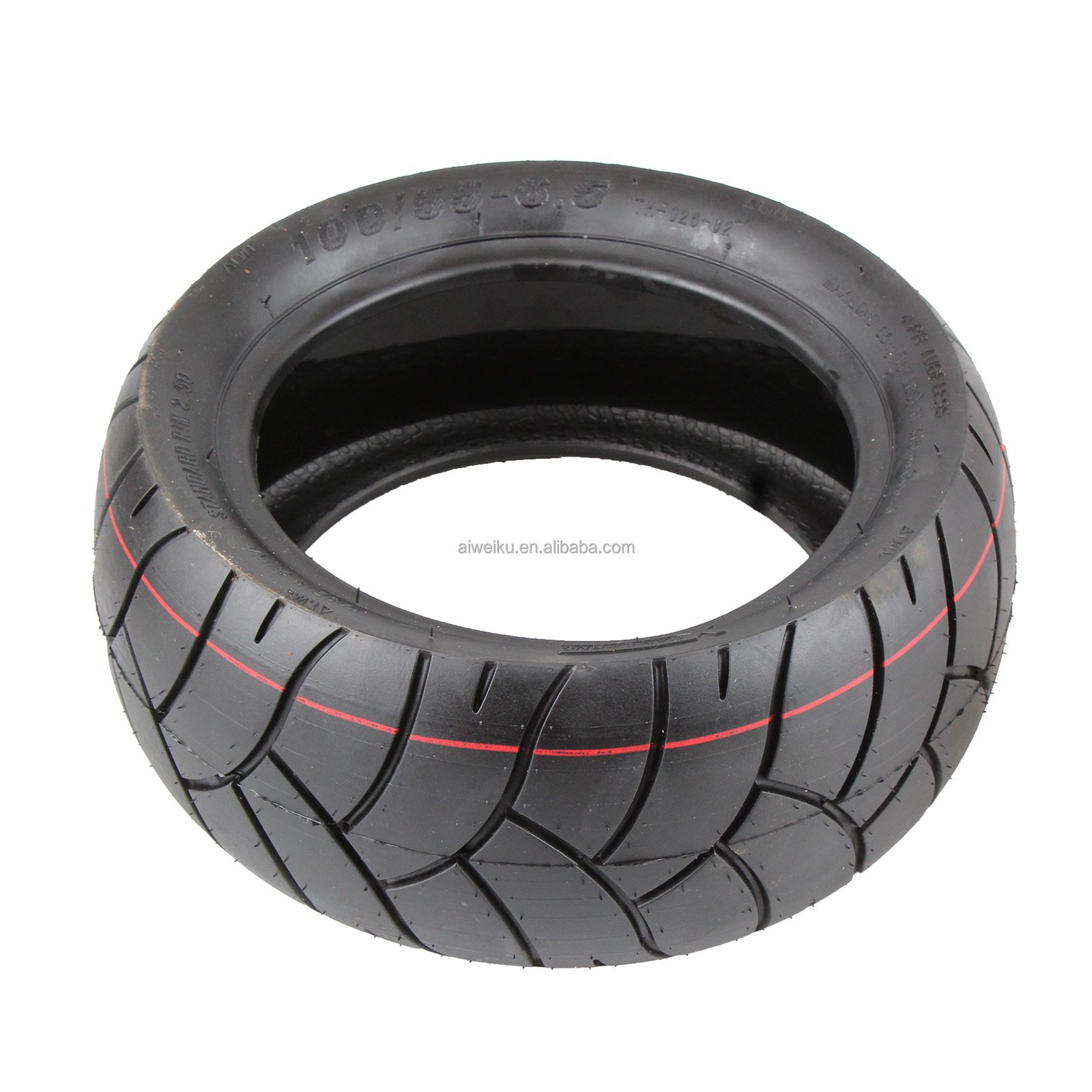 100/55-6.5 Jelly Gel Self-repairing Tire 90/65-6.5 100/65-6.5 Upgraded Anti Puncture Tubeless Tyre for Electric Scooter Parts