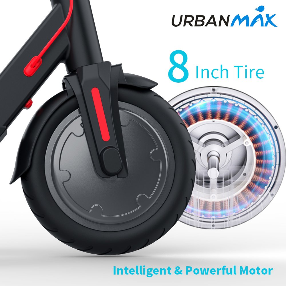 GYROOR Electrical Scooter Lithium Battery scooter electric motorcycle scooter 36v 6.0ah 2 Wheel 8.5inch