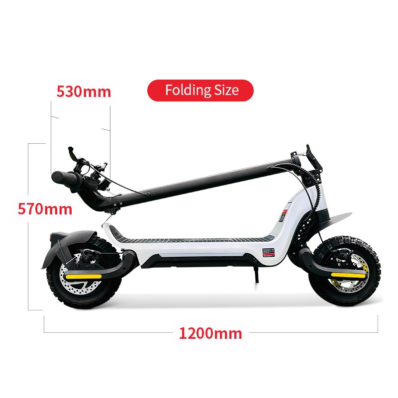 Europe USA free delivery 10 inch off road tire 800W 1600W dual motor electric scooter e scooter 48v 15Ah Scooter electrico