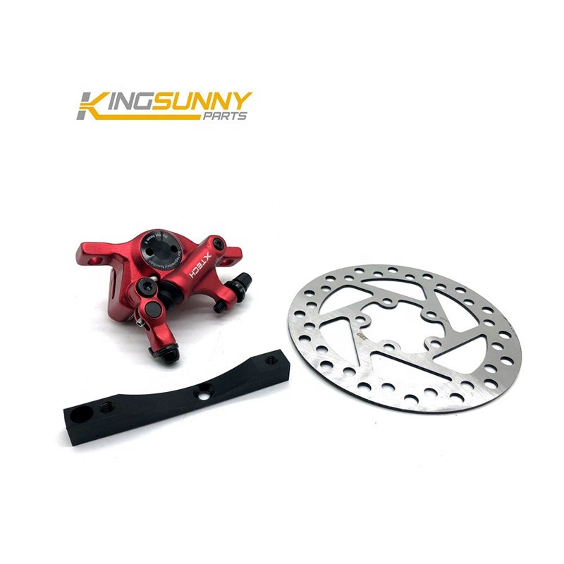 Kingsunny Xtech Brake Caliper with 120mm Brake Disc& Conversion Lever for Xiaomi Pro/ Pro2 Electric Scooter Parts Lever Kit