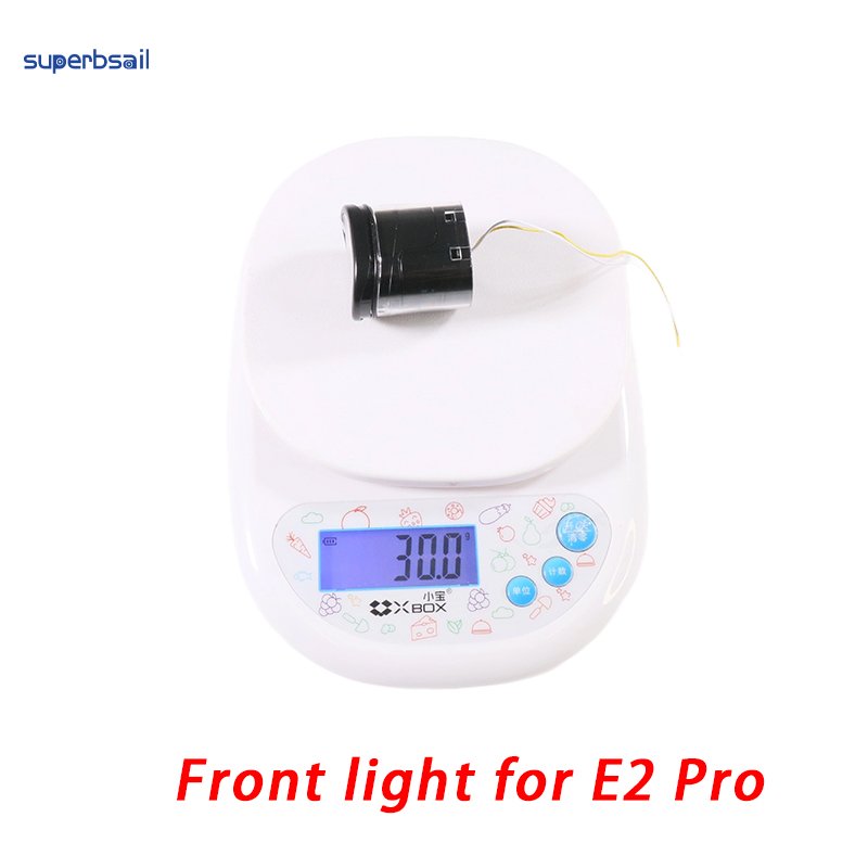 Superbsail Scooter front Light With Wire Waterproof Rear Fender Light For Nine-bot E2 e2 plus Scooter Replacement