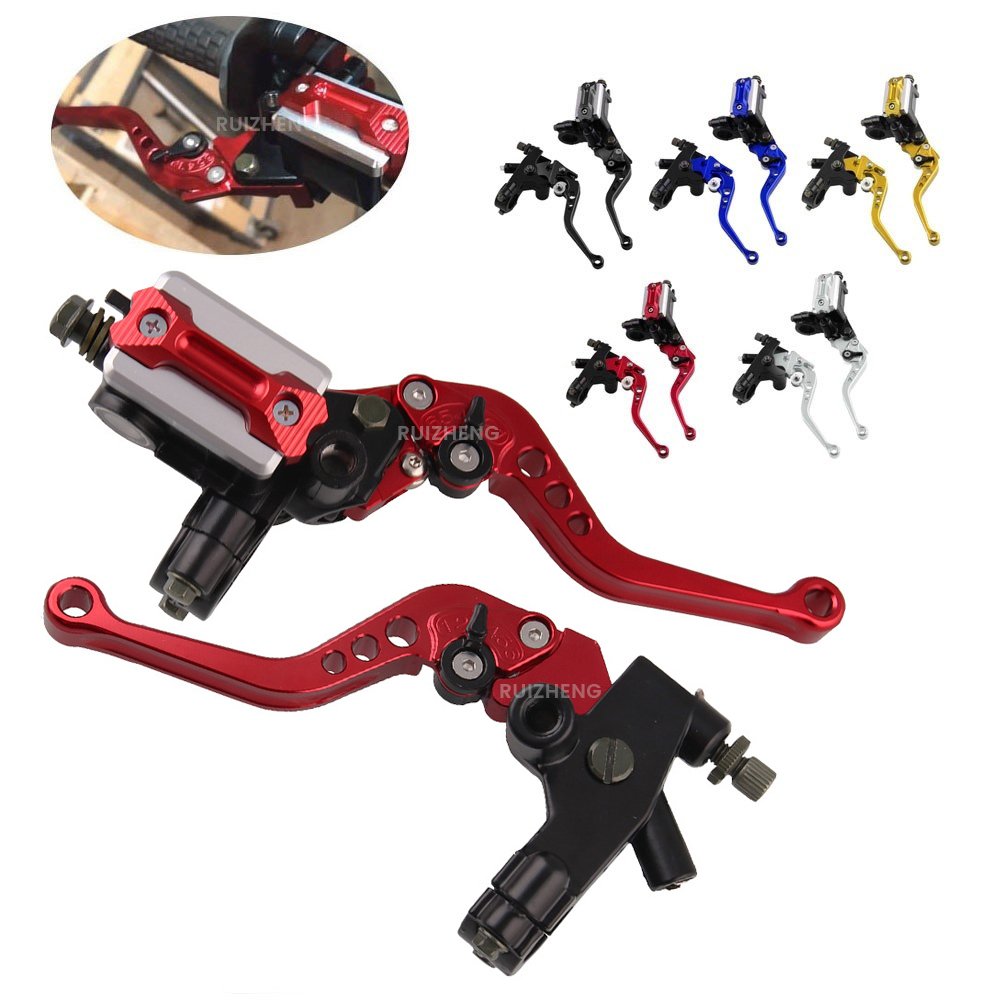 Orange Brake Lever Aluminum Alloy Brakes Handle Motorcycle Parts