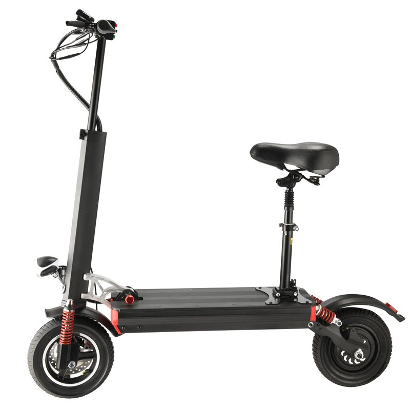 S7 10 inch 500W dual drive engine off-road electric scooter adult folding electric scooter to work