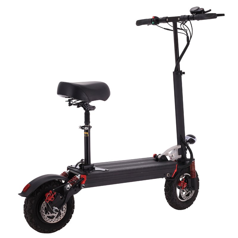 S7 10 inch 500W dual drive engine off-road electric scooter adult folding electric scooter to work
