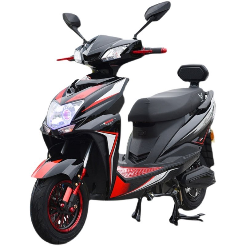 Peerless Brushless Motor Electric Motorcycle 1000W 48v 60v CKD Electric Scooter dual suspension